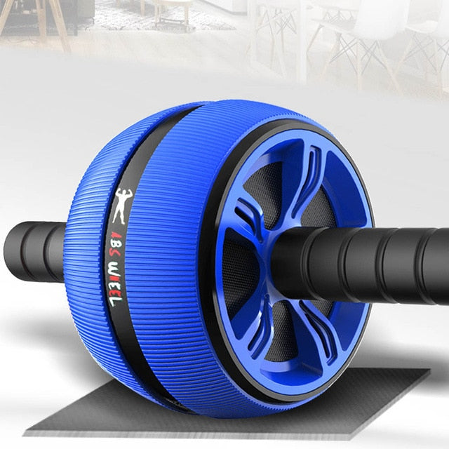 Silent TPR Abdominal Wheel Roller Core Trainer Home Fitness