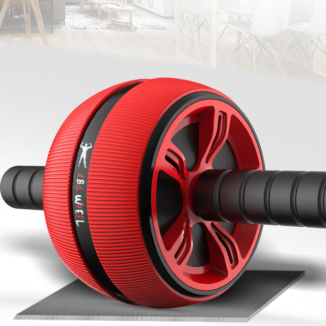 Silent TPR Abdominal Wheel Roller Core Trainer Home Fitness