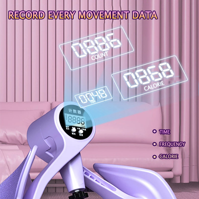 Digital Counter Hip Inner Thigh Pelvic Floor Leg Trainer