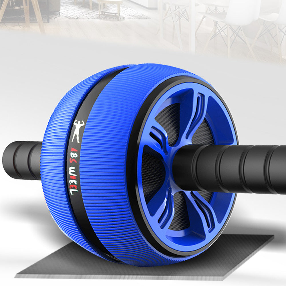 Silent TPR Abdominal Wheel Roller Core Trainer Home Fitness