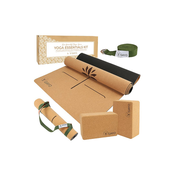 Ultimate Cork Yoga Essentials Kit