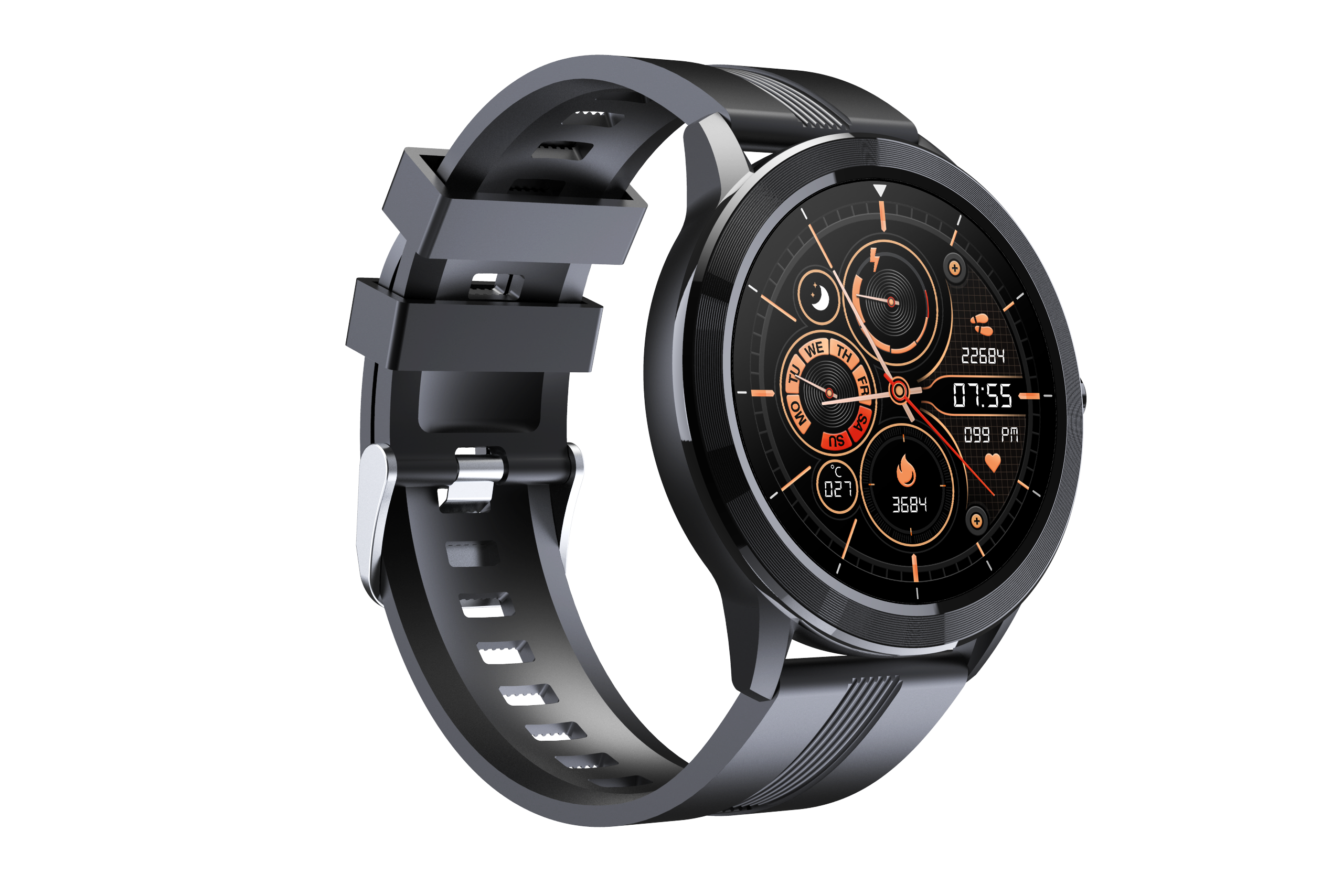 QS29 Smart Bracelet Blood Oxygen Temperature Sports Music Control