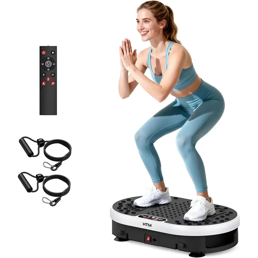 Vibration Plate Exercise Machine 120 Speed Levels 9 Programs