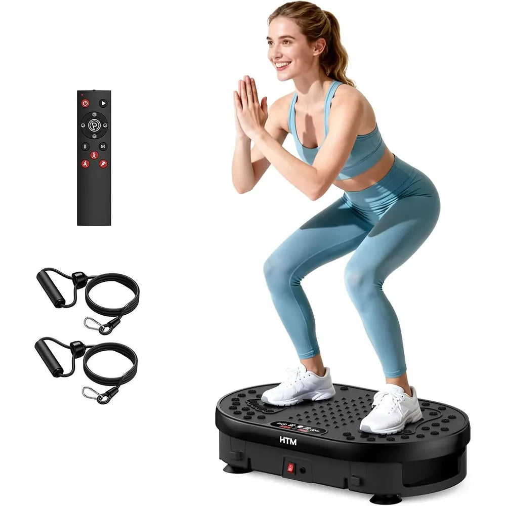 Vibration Plate Exercise Machine 120 Speed Levels 9 Programs