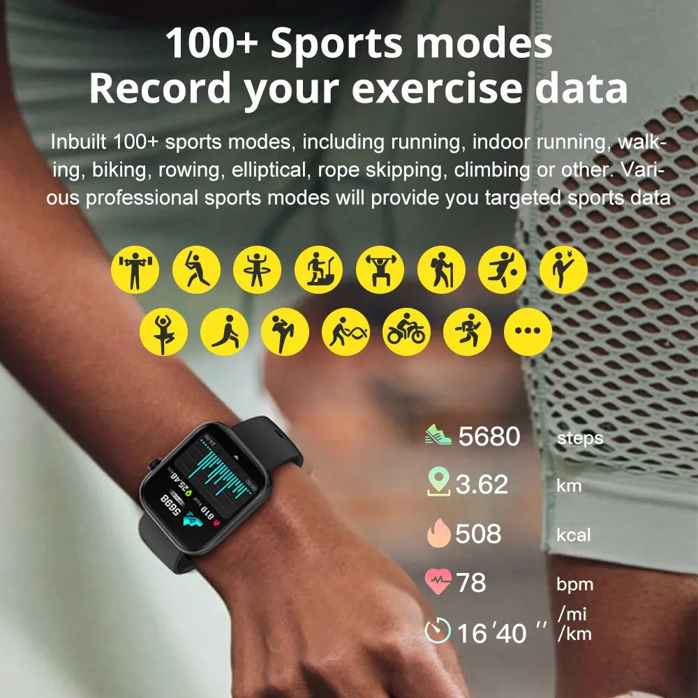 COLMI P71 Voice Calling Smartwatch Health Monitoring IP68 Waterproof