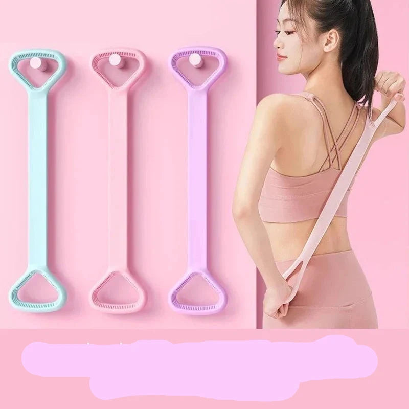 Stretch Strap Yoga Figure-Eight Tensioner for Back Flexibility Practice