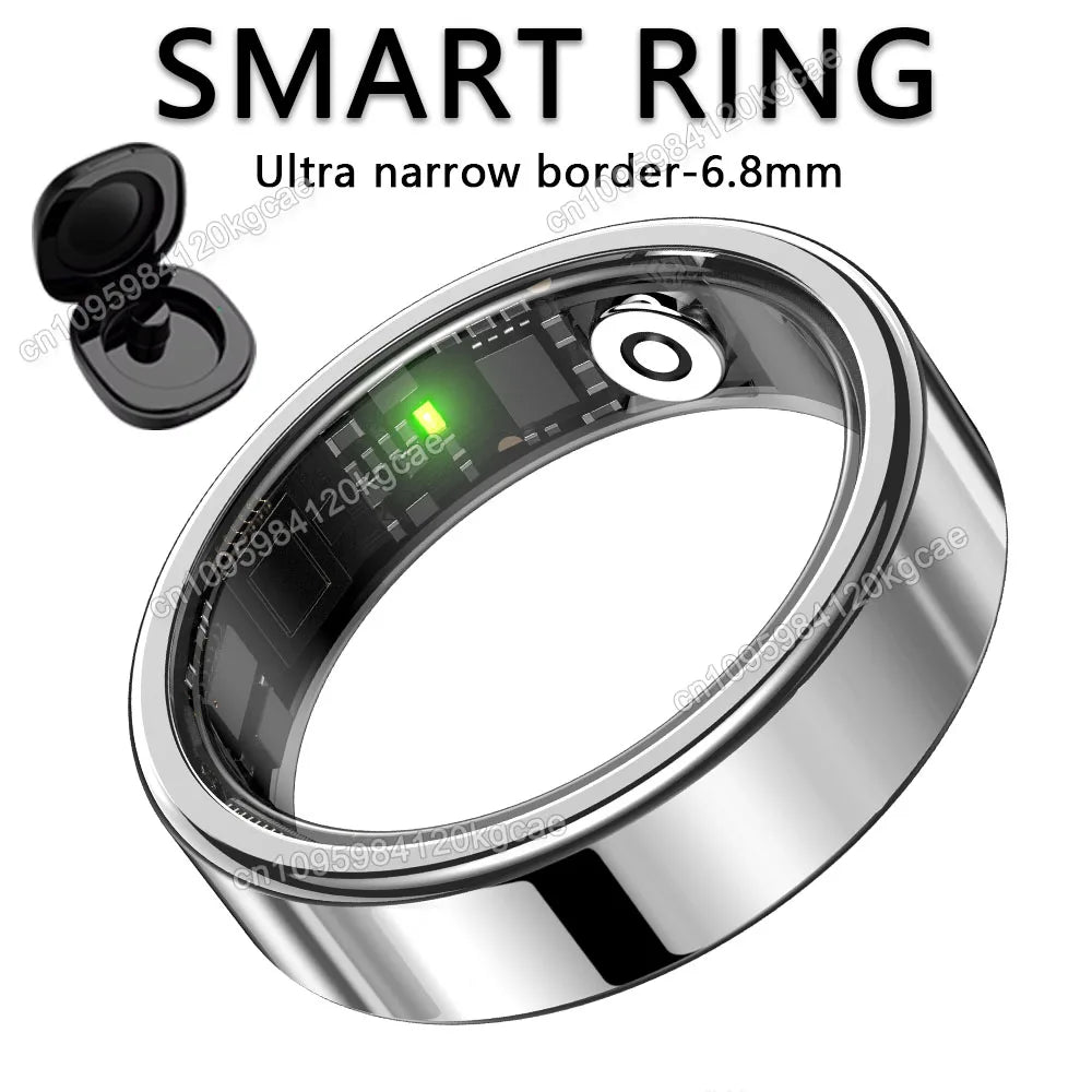 2026 Smart Ring Blood Pressure Heart Rate Sleep Monitor