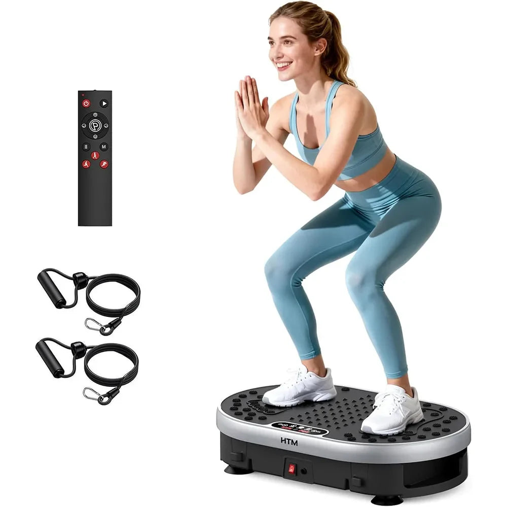 Vibration Plate Exercise Machine 120 Speed Levels 9 Programs