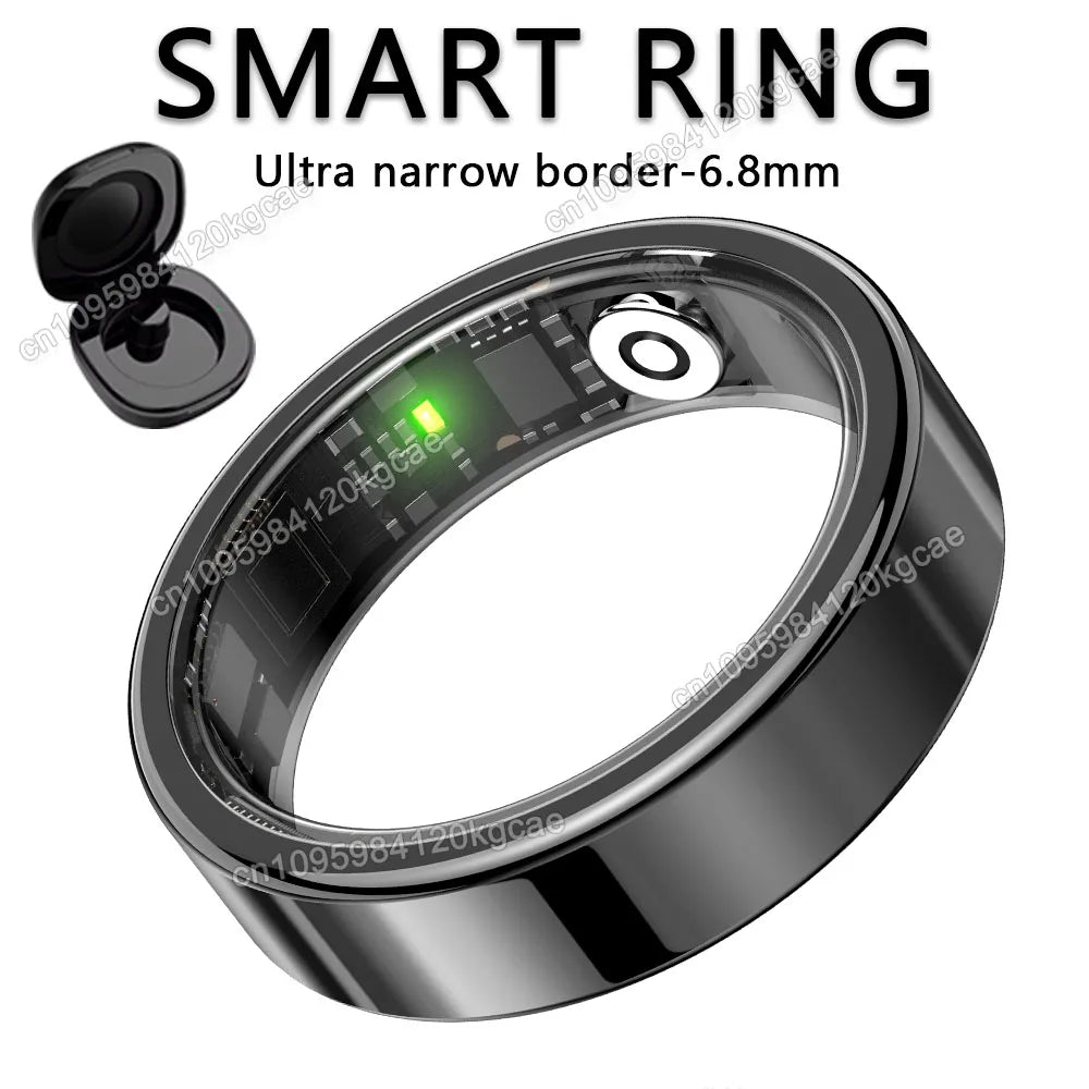 2026 Smart Ring Blood Pressure Heart Rate Sleep Monitor