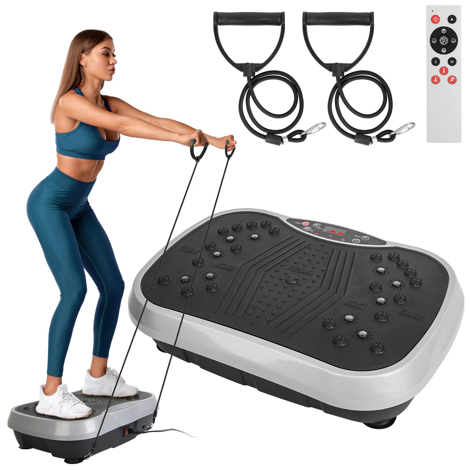 Vibration Exercise Machine Resistance Bands