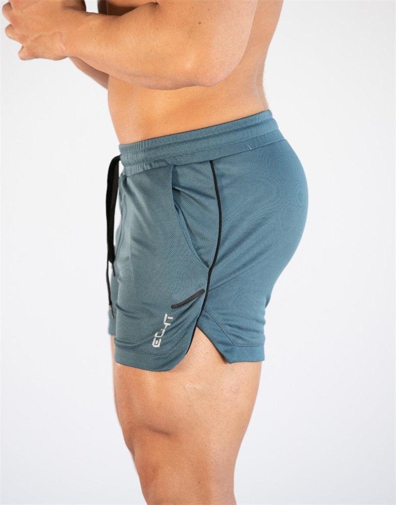 Men's Quick-Dry Gym Training Shorts Compression Running Workout