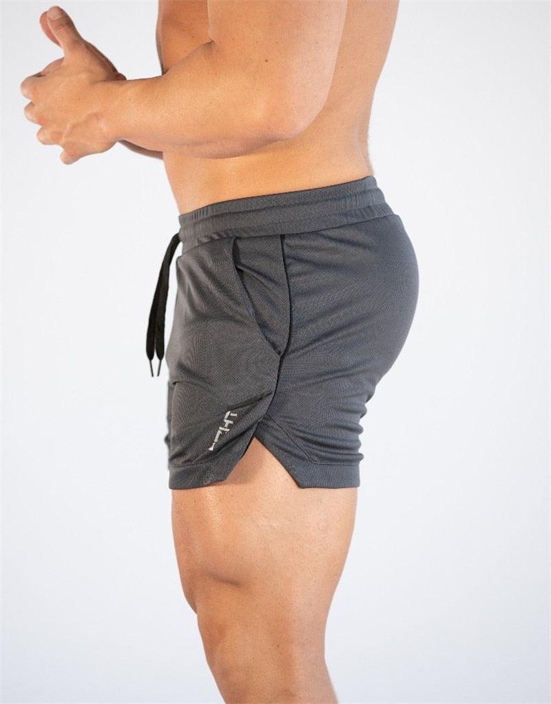 Men's Quick-Dry Gym Training Shorts Compression Running Workout