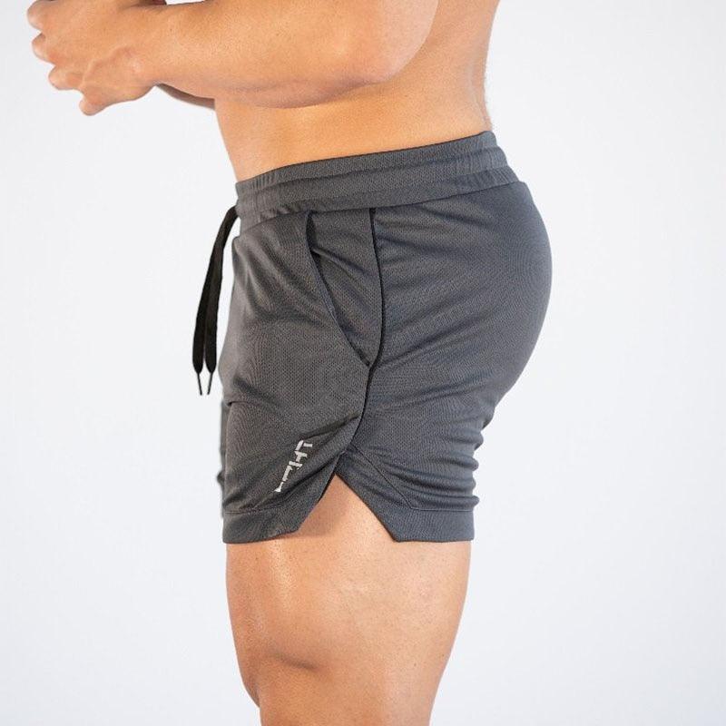 Men's Quick-Dry Gym Training Shorts Compression Running Workout