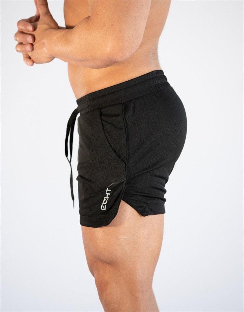 Men's Quick-Dry Gym Training Shorts Compression Running Workout